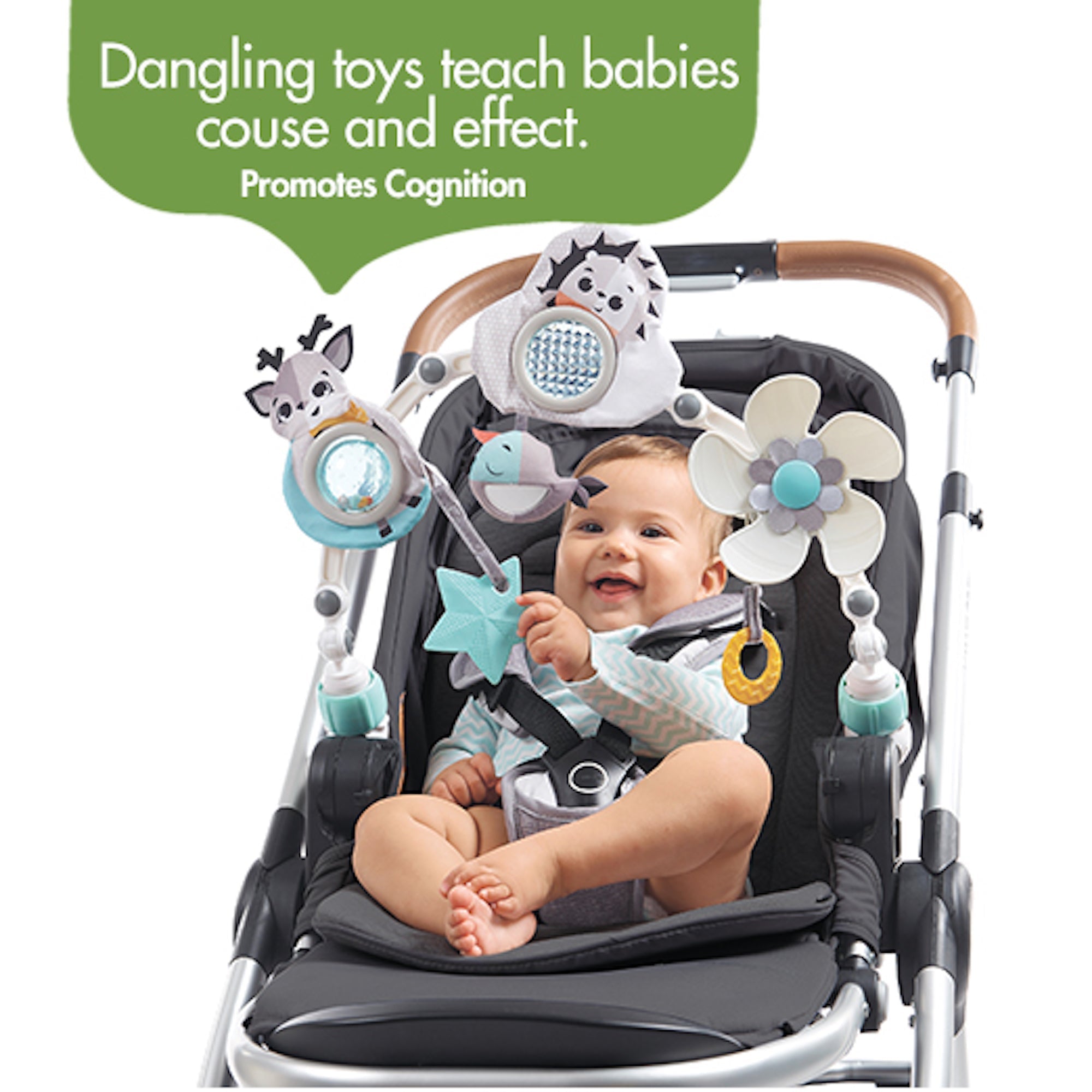 Magical Tales Black & White Stroller Arch Toys - Infant Tiny Love