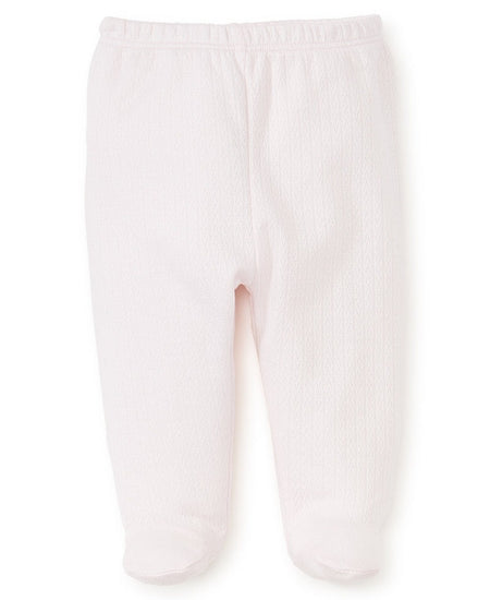 Kissy Pointelle Footed Pant - Pink Pants Kissy Kissy