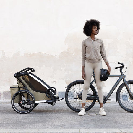 Chariot Cross 2 Single Strollers - Double Thule