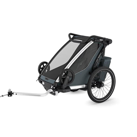 Chariot Cross 2 Single Strollers - Double Thule Dark Slate