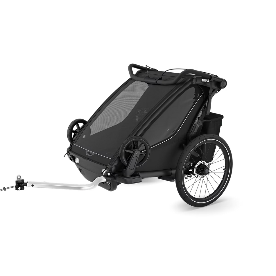 Chariot Sport 2 Double Strollers - Double Thule Black