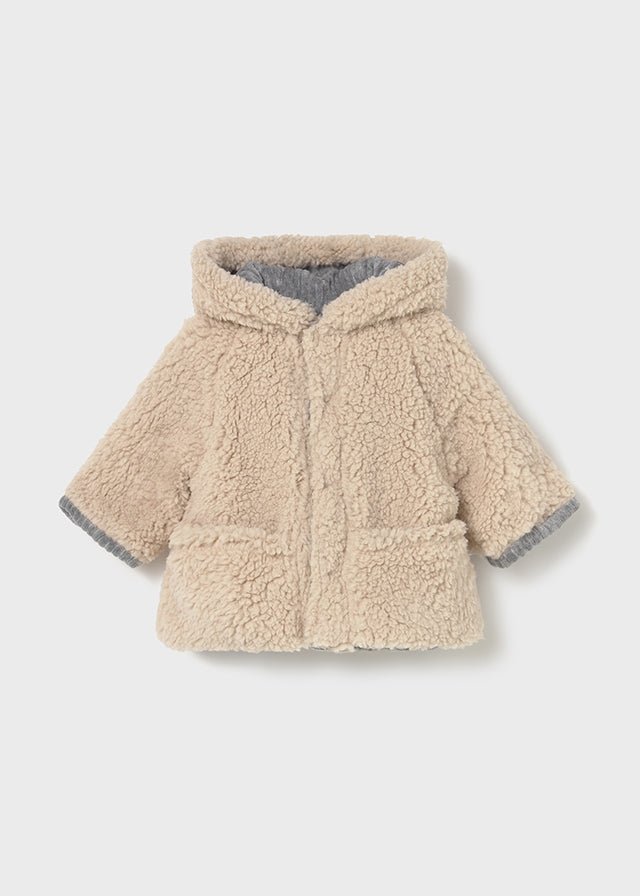 Reversible Shearling Coat Jackets Mayoral