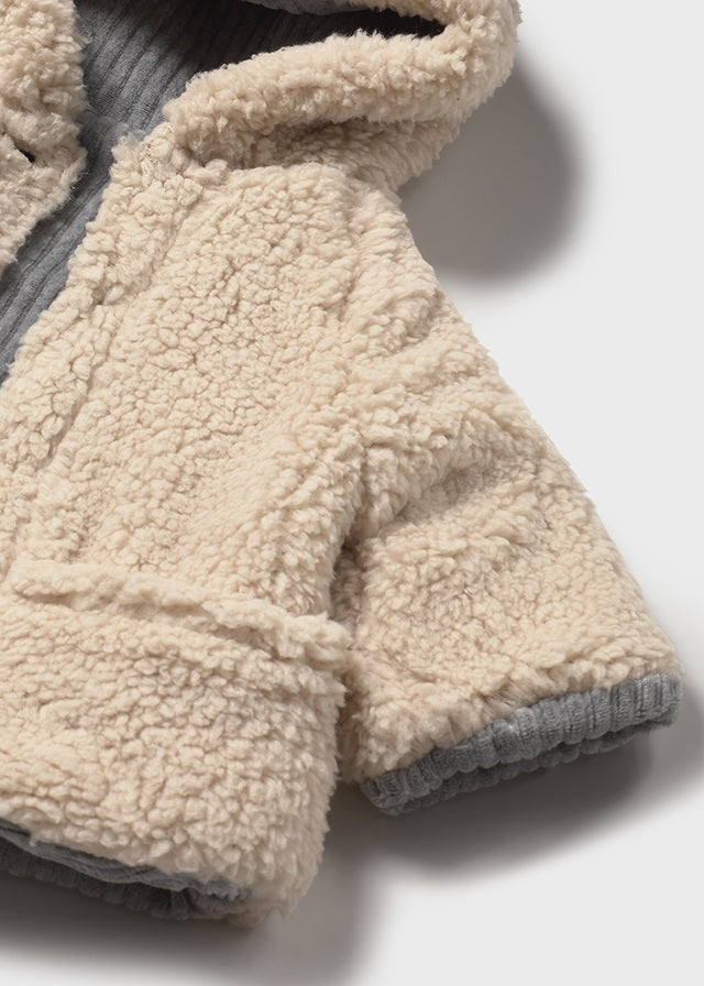 Reversible Shearling Coat Jackets Mayoral
