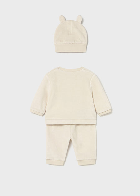 Newborn Boy 3-Piece Corduroy Set Clothing - Boys Outfits Mayoral