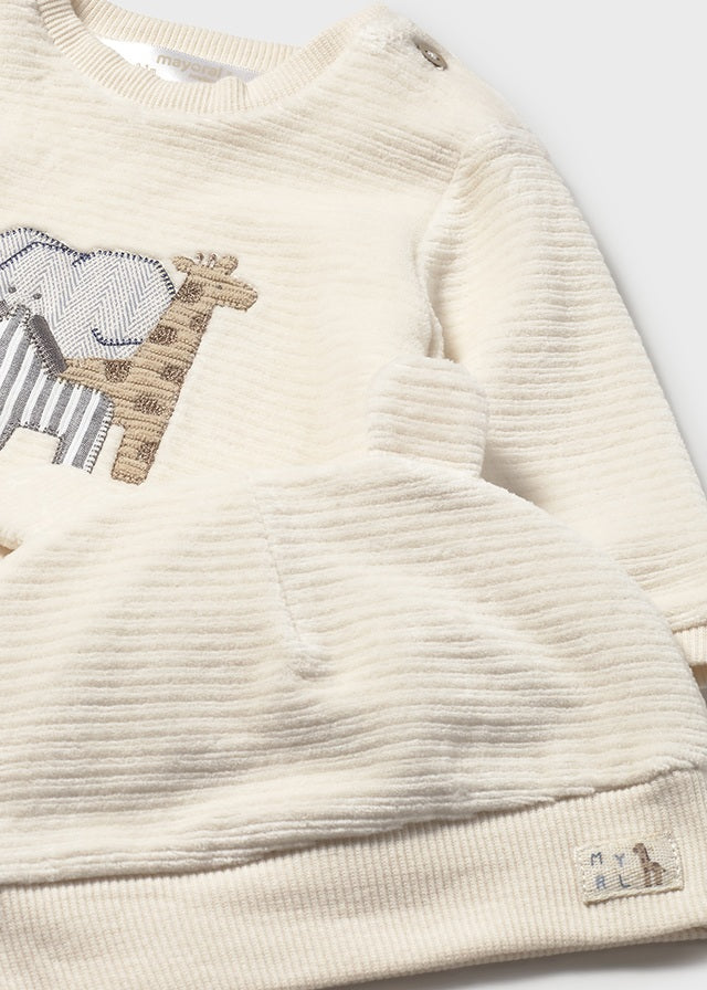 Newborn Boy 3-Piece Corduroy Set