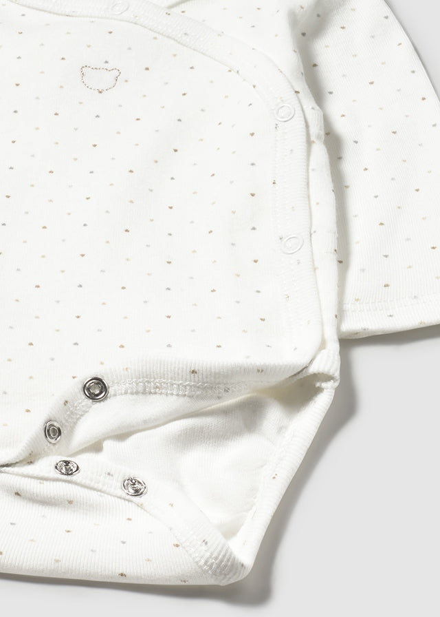 Newborn Long Sleeve Cotton Bodysuit