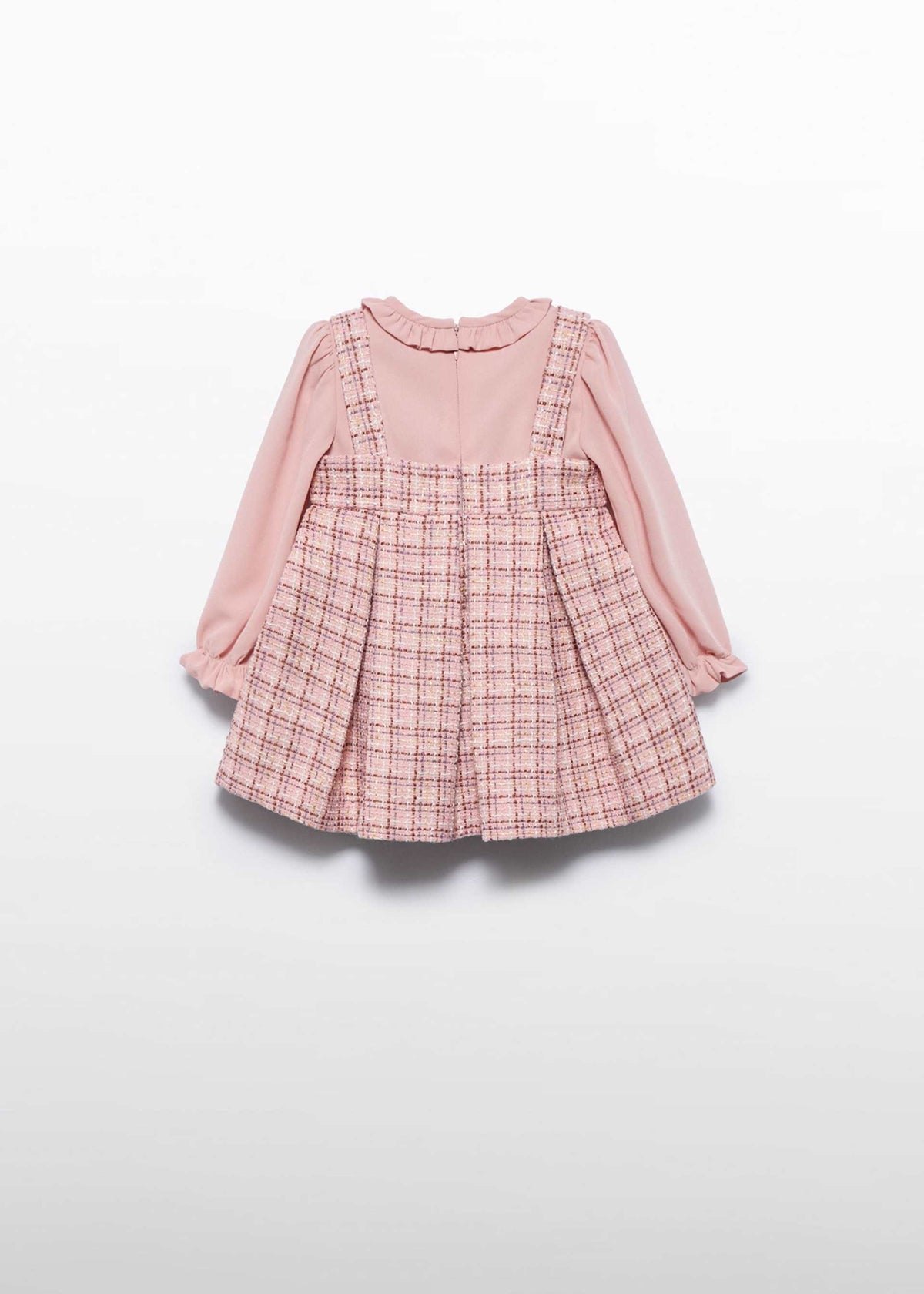 Baby Girl Tweed Pinafore Dress Baby & Toddler Dresses Abel & Lula