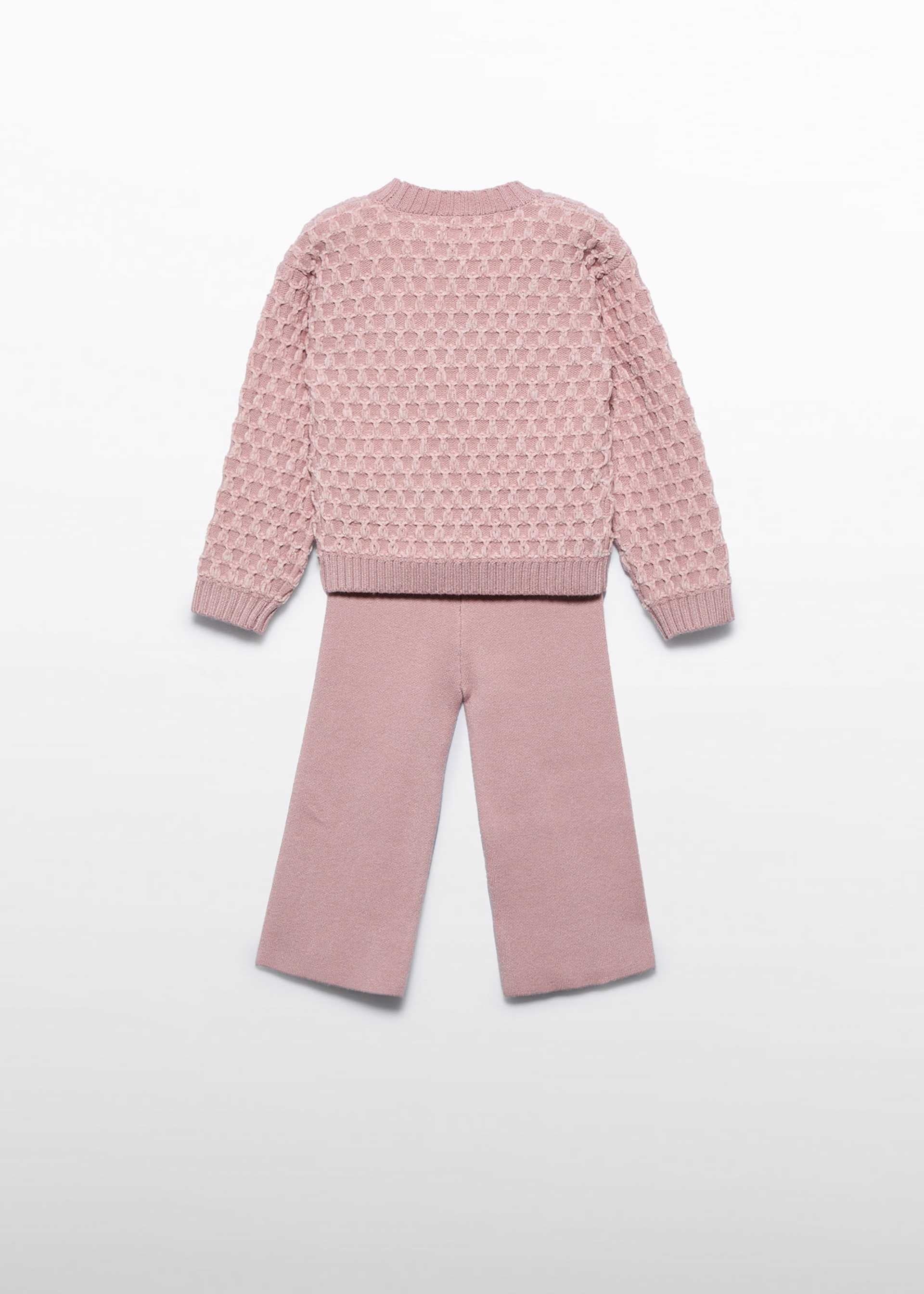 Petal Pink Knit Pants Set Destination Baby & Kids