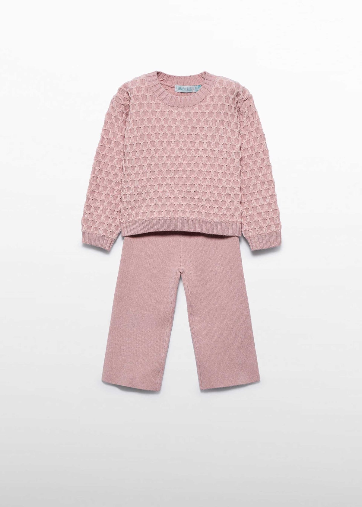 Petal Pink Knit Pants Set Destination Baby & Kids