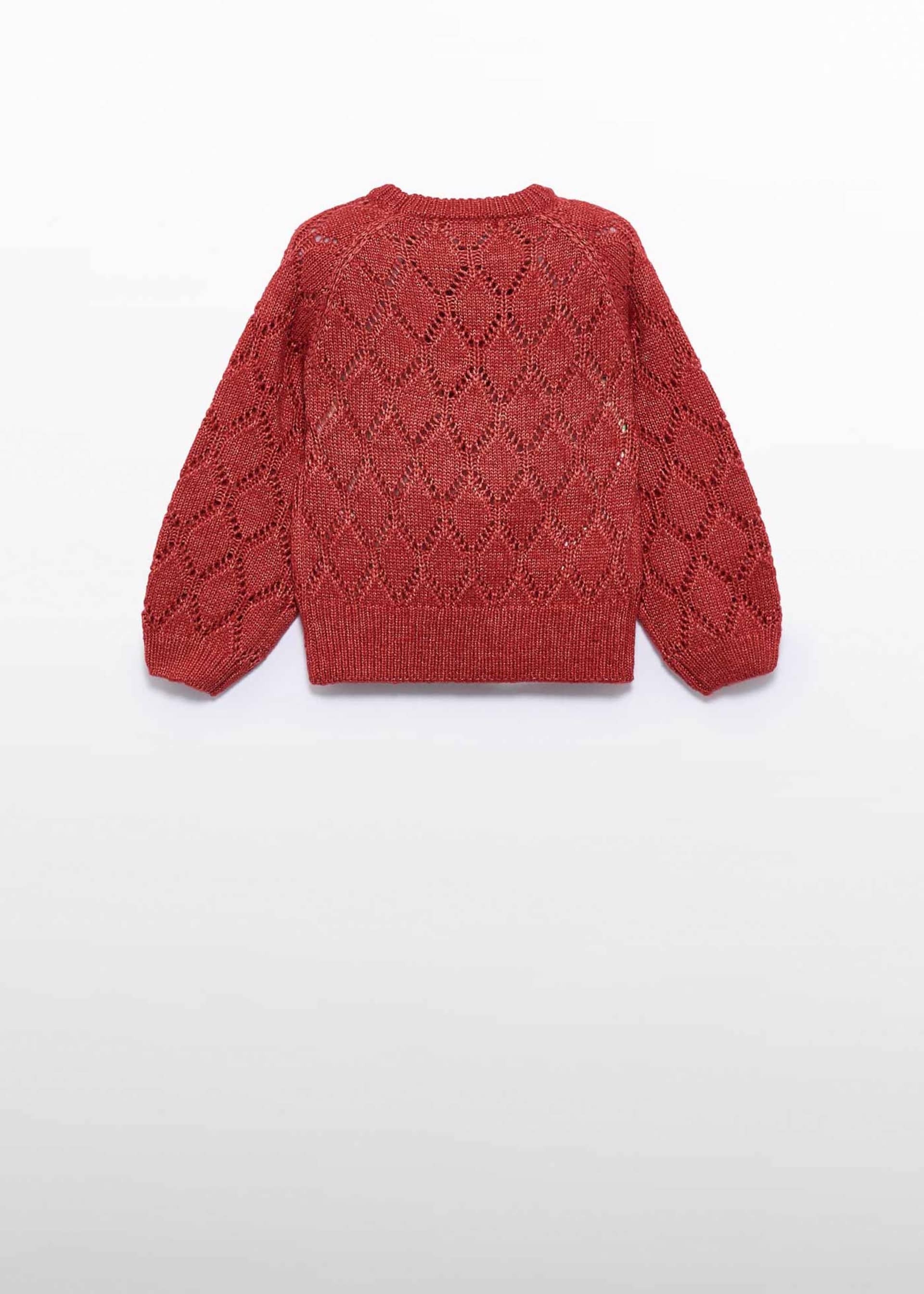 Girl Shiny Openwork Sweater Clothing - Girls Outfits Abel & Lula