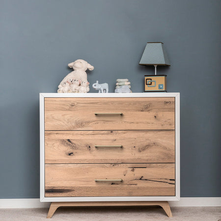 Romina Uptown Single Dresser Dressers Romina Furniture Navy Celtic Knot - Bronze