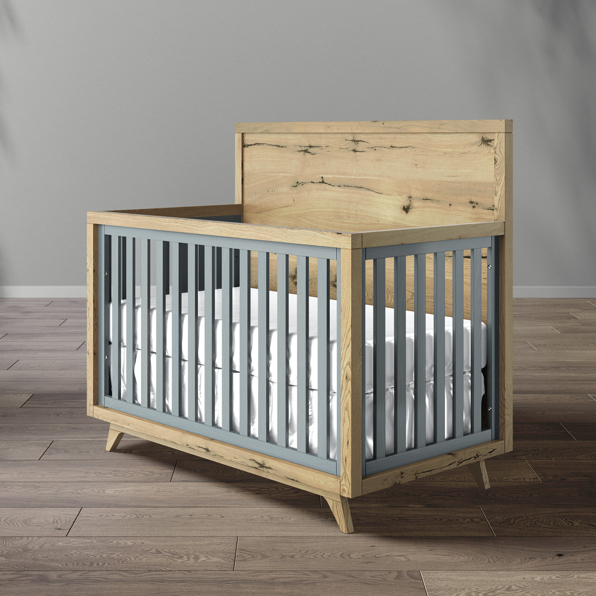 Romina Uptown Convertible Crib Cribs Romina Furniture Harvest