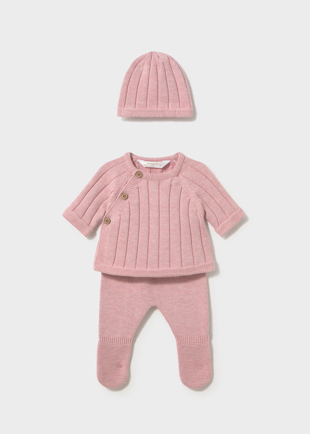 Newborn Baby Rose Footed Newborn Set Clothing - Infant Mayoral