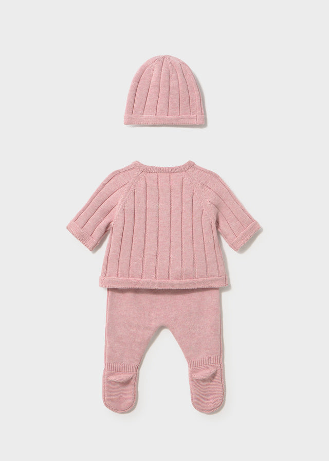 Newborn Baby Rose Footed Newborn Set Clothing - Infant Mayoral