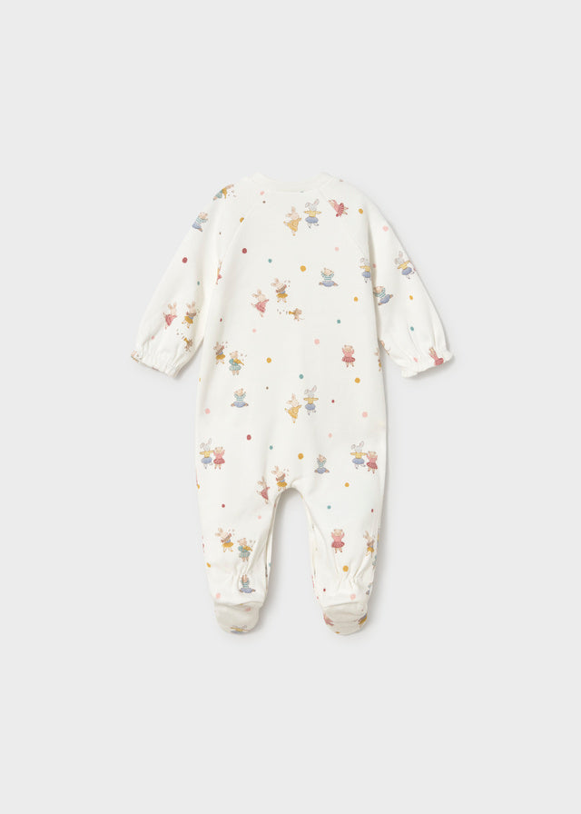Snap Newborn Cotton Footie Footies Mayoral