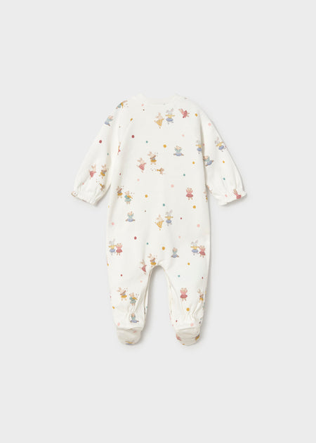 Snap Newborn Cotton Footie Footies Mayoral