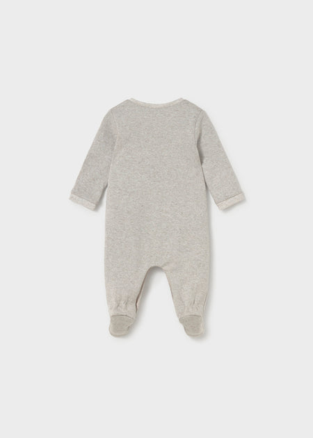 Dino Cotton Romper Footies Mayoral