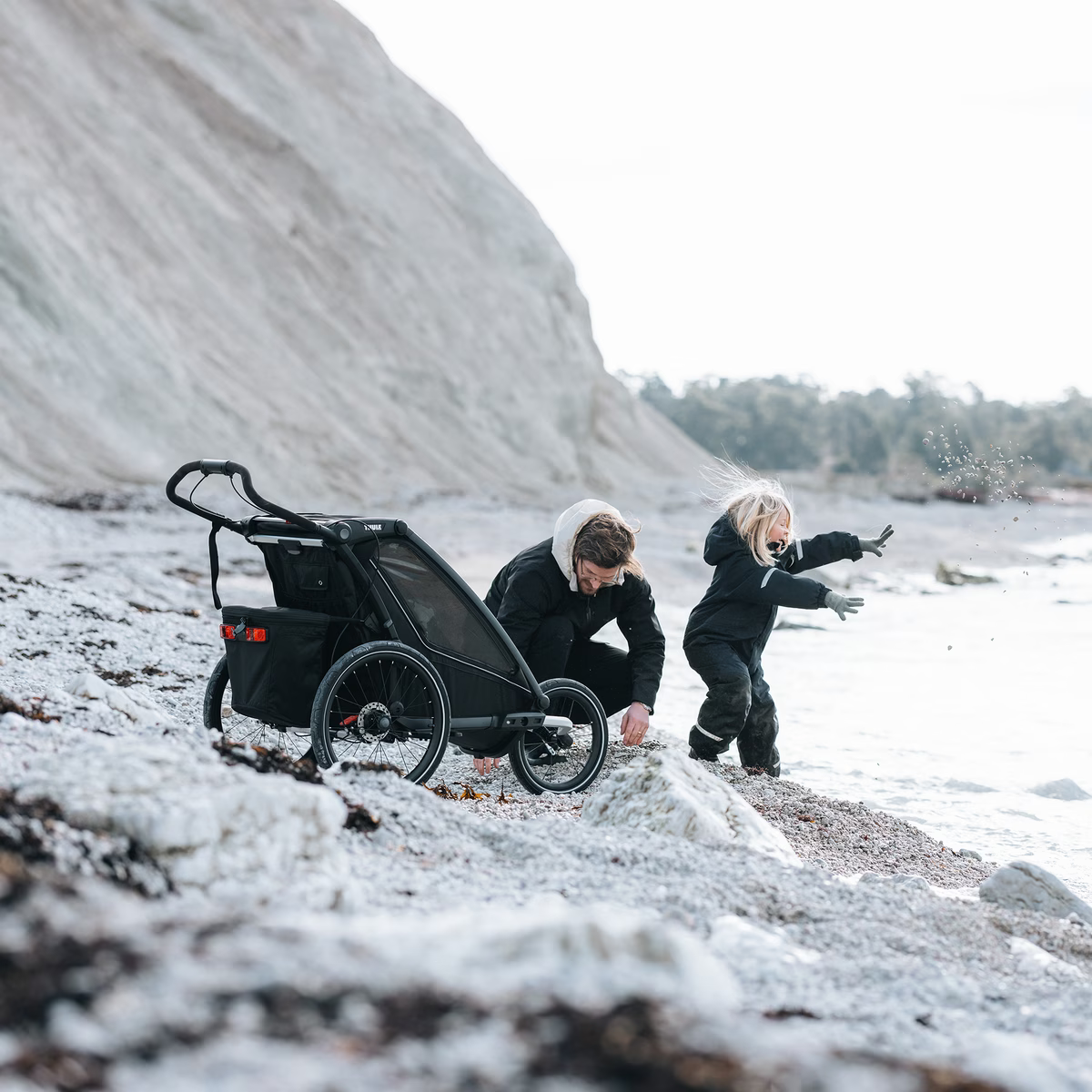 Chariot Sport 2 Double Strollers - Double Thule