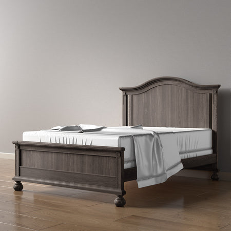 Romina Dakota Full Bed / Solid Back Beds - Full Romina Furniture Aqua Grey