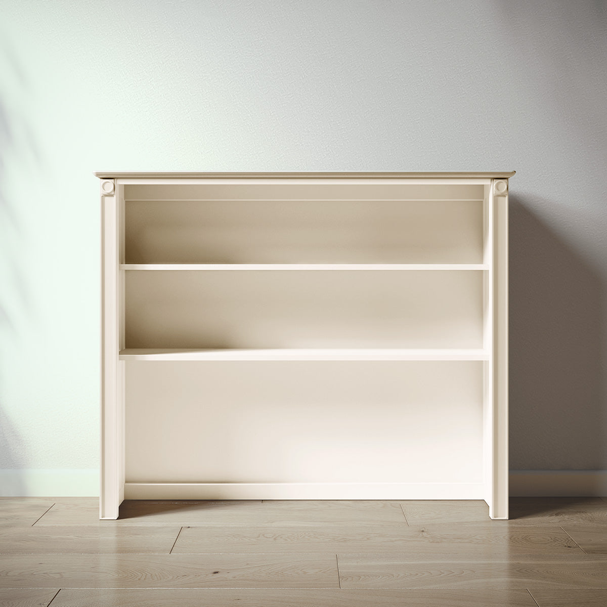 Romina Dakota Hutch Bookcases Romina Furniture Bianco Satinato