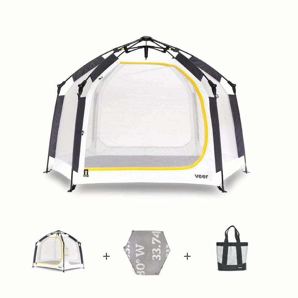 Basecamp Bundle (Basecamp, Air Pad, Tote) Play Yards Veer