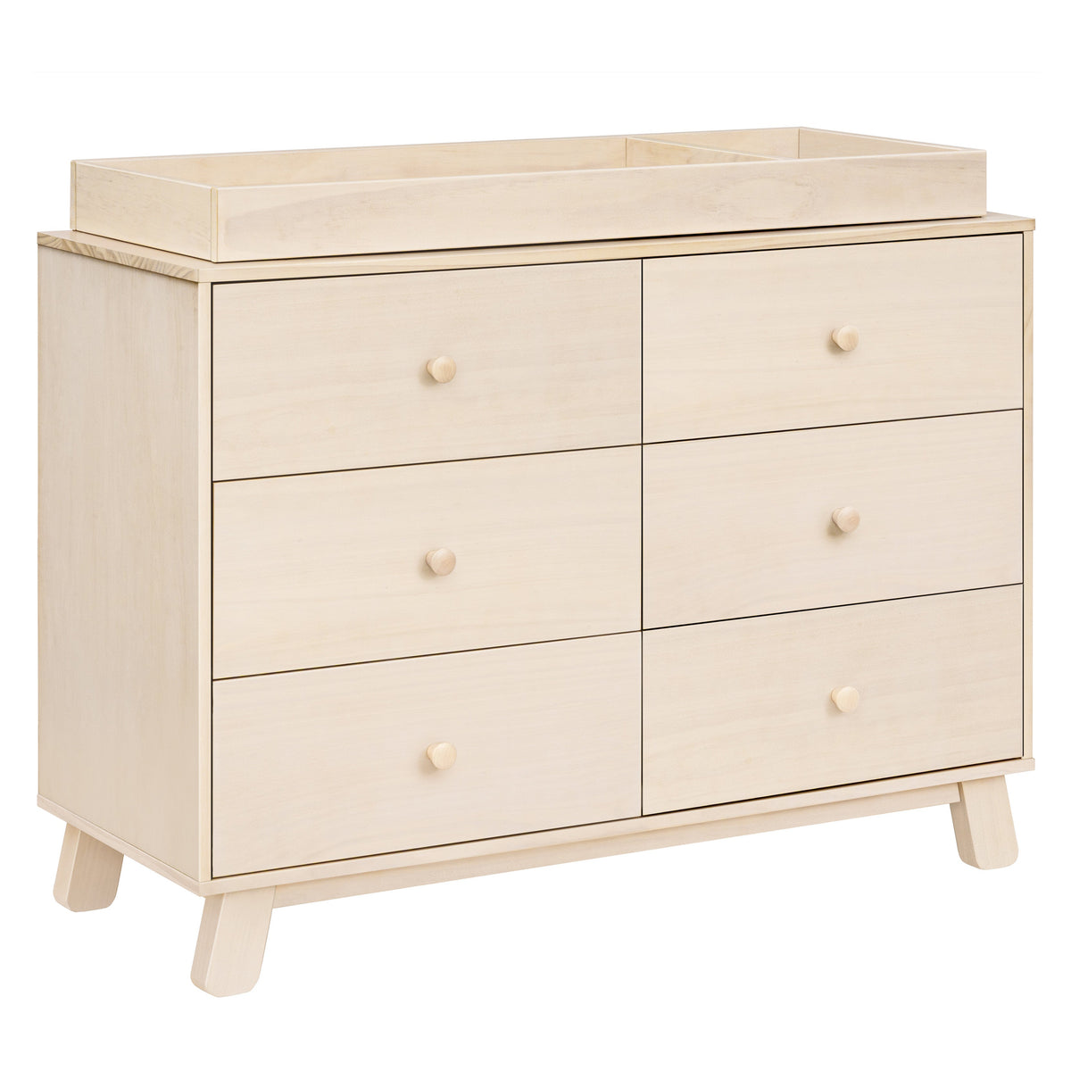 Hudson Modern 6-Drawer Double Dresser Dressers Babyletto