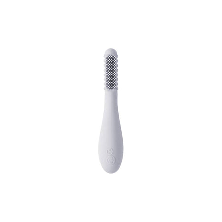 Baby-Led™ Toothbrush (Baby 3+ months) Pacifiers & Teethers ezpz Pewter