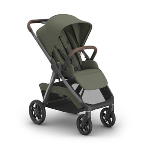 Evelyn - Meadow Green | Graphite Frame | Chestnut Leather