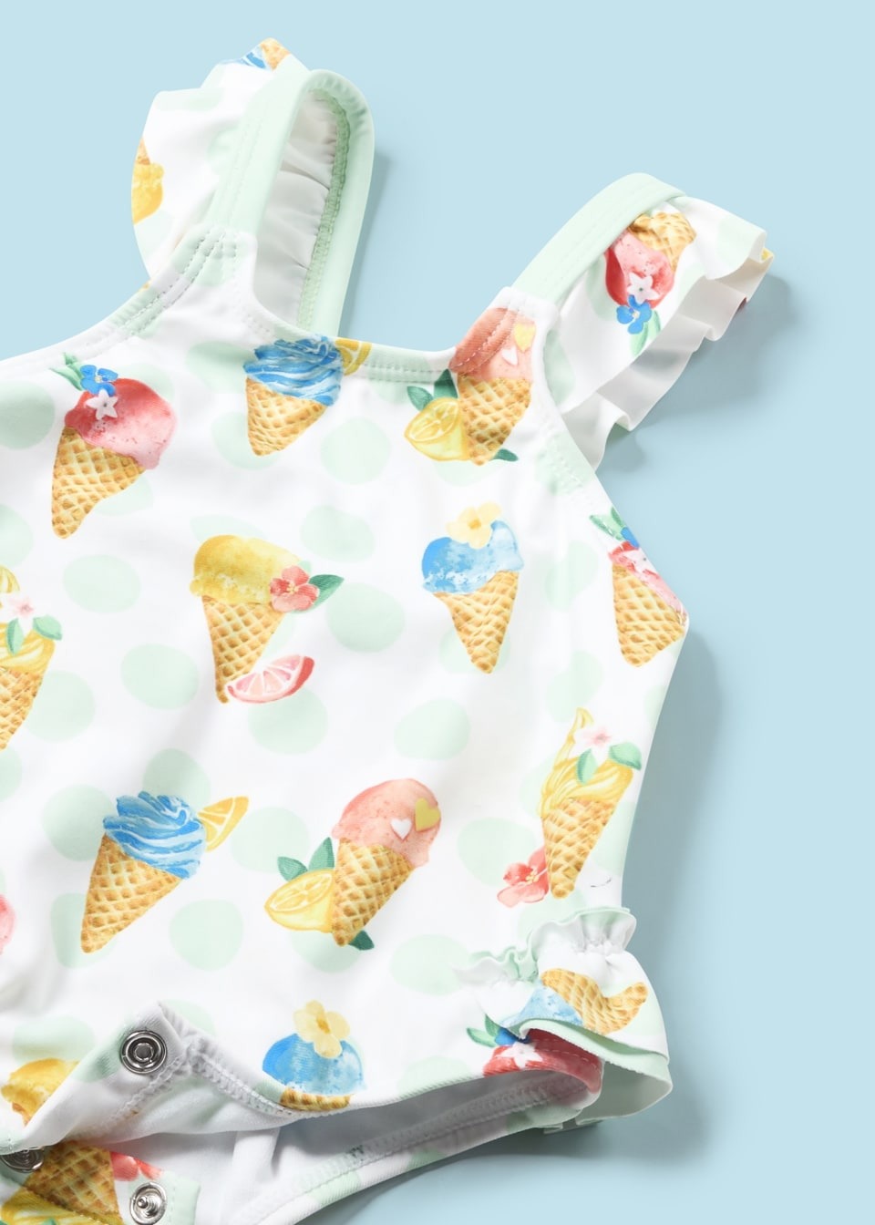 Mayoral 2pc Baby Boy Sharks Swim Shorts & Sun Hat Set