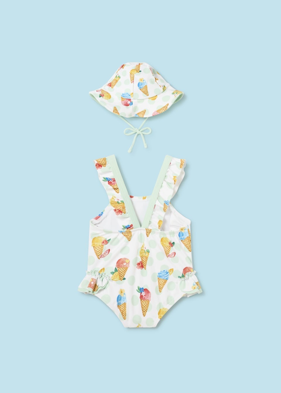 Pear Swim Short & Hat Baby & Toddler Swimwear Mayoral