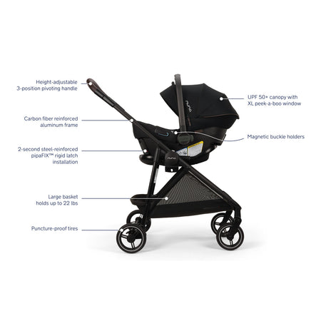 PIPA™ urbn flex lightweight travel system Strollers - Single Nuna