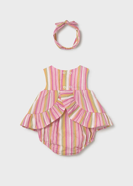 Mayoral Newborn Girl 3-Piece Set ( Blouse, Headband & Knickers ) Clothing - Boys Outfits Mayoral