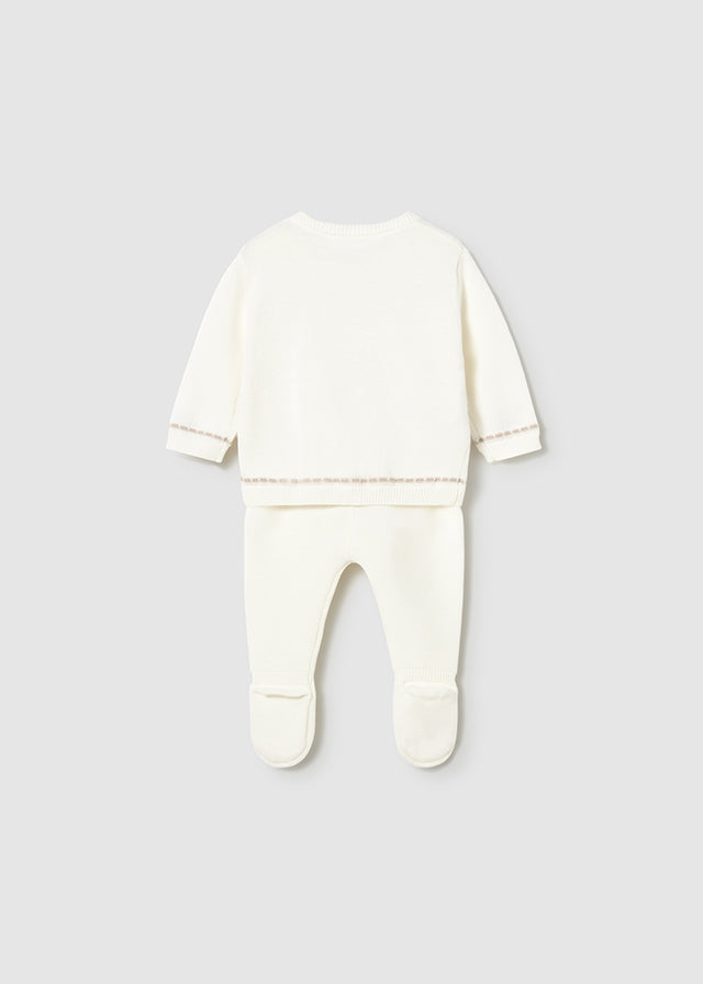Mayoral Newborn Knit Pants and Sweater Set Clothing - Infant Mayoral