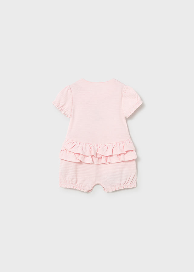 Mayoral Newborn Girl Romper \ Baby Rose Rompers & Coveralls Mayoral Baby Rose 0-1 Months
