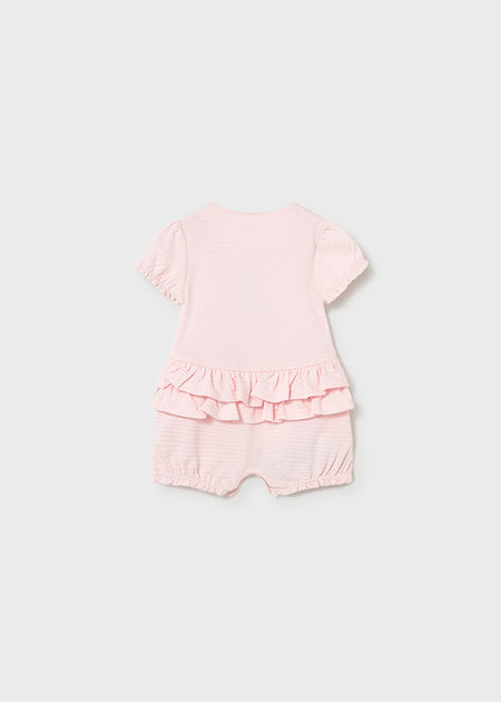 Mayoral Newborn Girl Romper \ Baby Rose Rompers & Coveralls Mayoral Baby Rose 0-1 Months