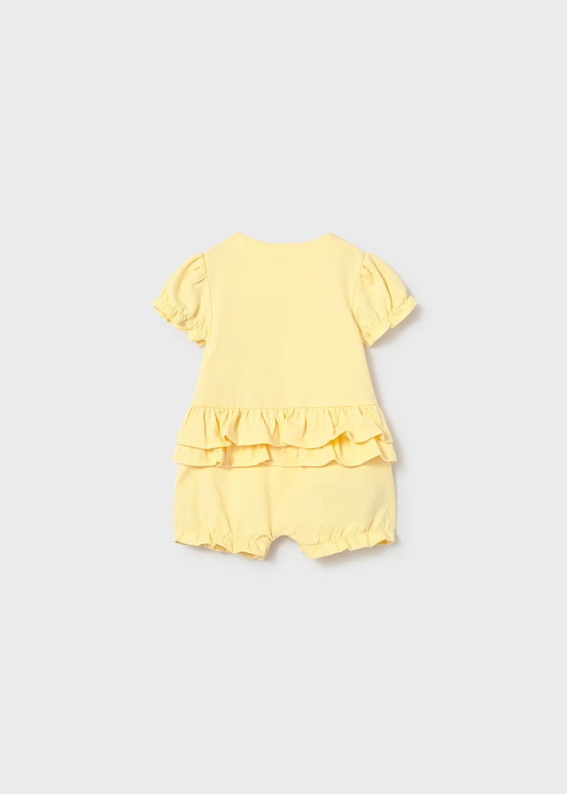 Mayoral Newborn Girl Romper \ Sunny