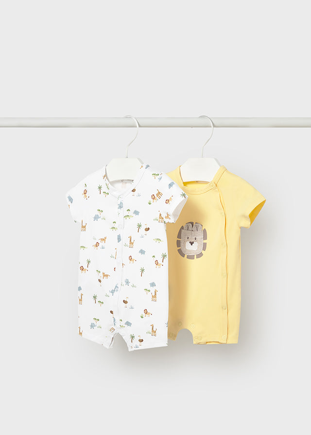 Mayoral Newborn Boy Romper \ Sunny