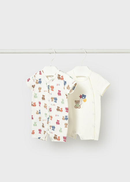 Mayoral Newborn Boy Romper \ Bears Rompers & Coveralls Mayoral