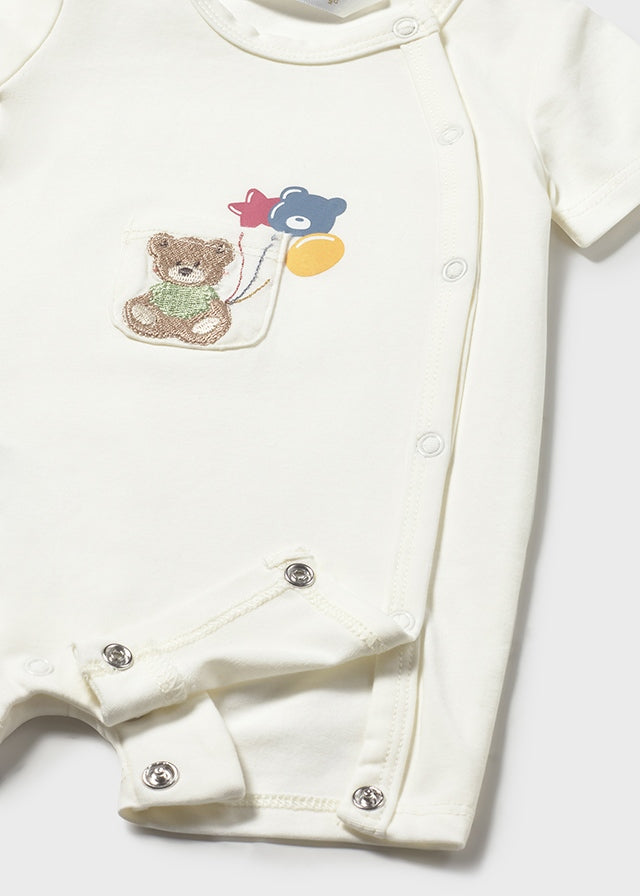 Mayoral Newborn Boy Romper \ Bears Rompers & Coveralls Mayoral