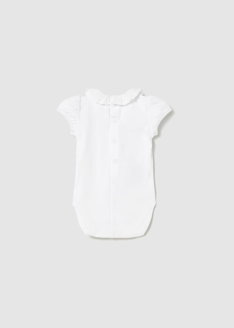 Newborn Girl Ruffled Bodysuit Clothing - Infant Mayoral