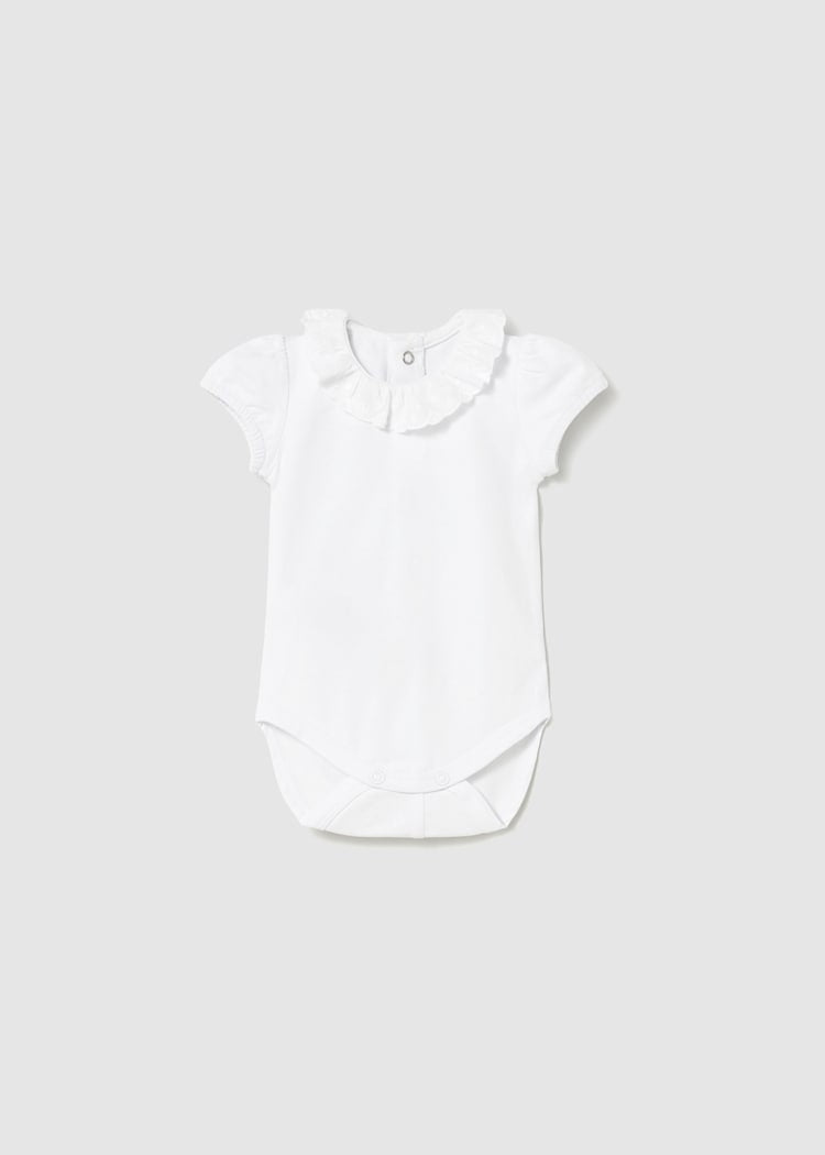 Newborn Girl Ruffled Bodysuit Clothing - Infant Mayoral
