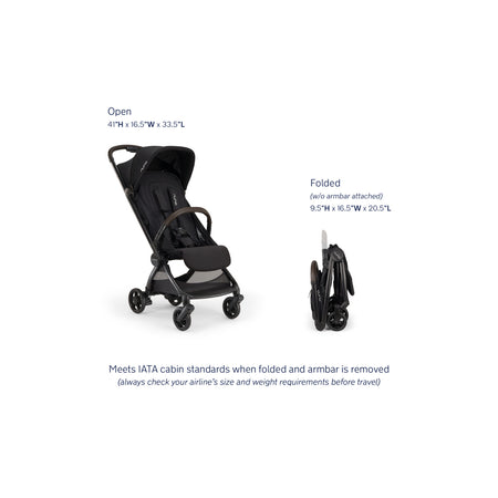 VIAA cabn Lightweight Travel Stroller Strollers - Single Nuna