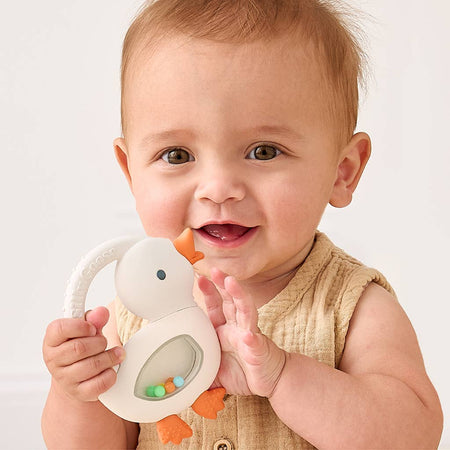 Bitzy Shake™ - Silicone Teether with Rattle Pacifiers & Teethers Itzy Ritzy