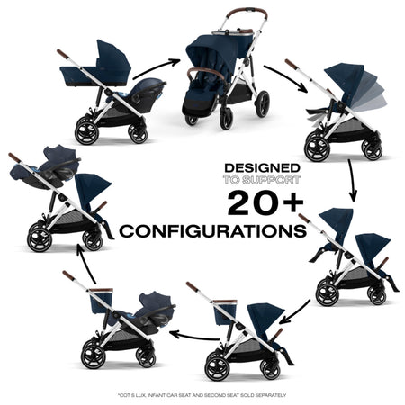 gazelle s 2 single to double stroller Cybex Gazelle S Stroller
