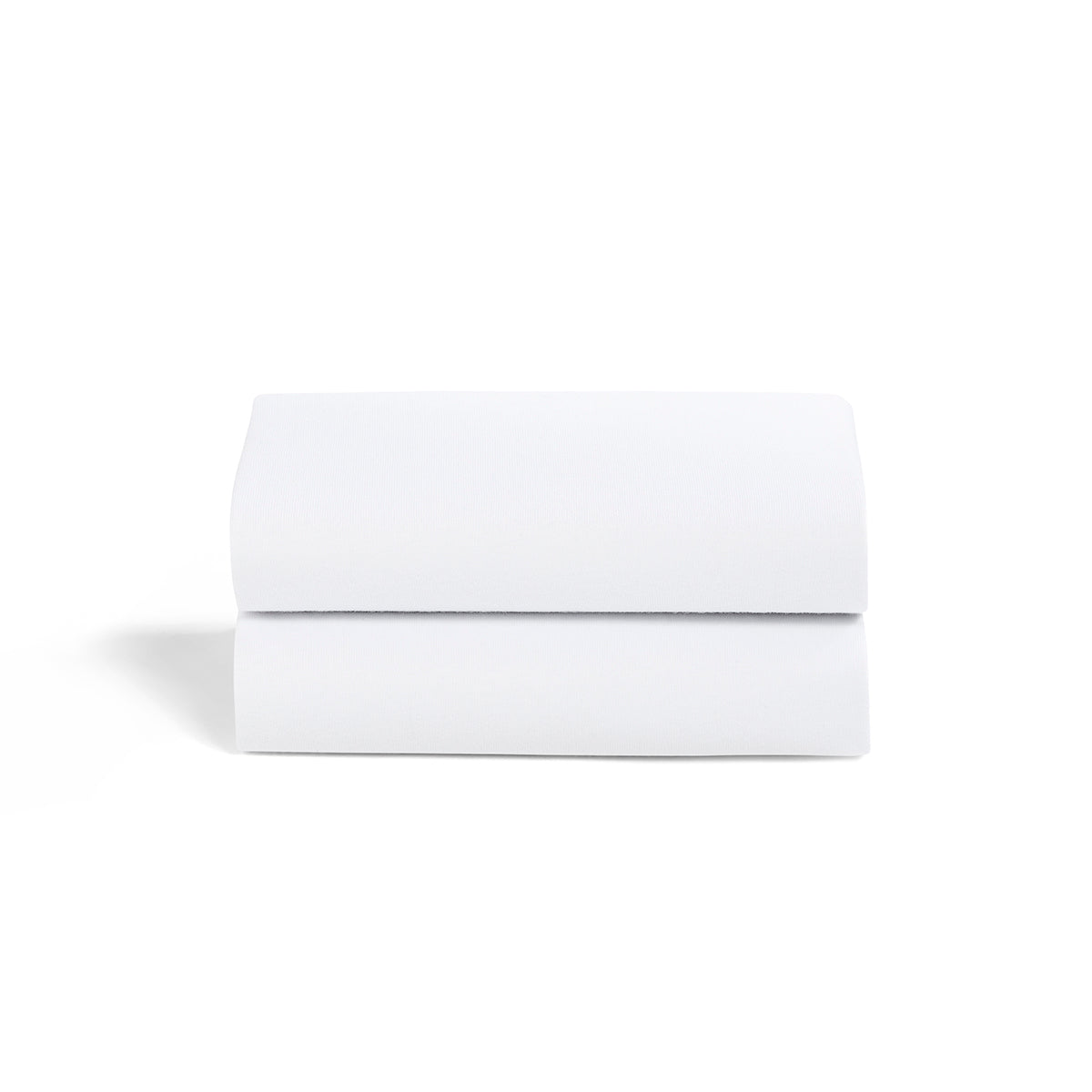 Bassinet 2 Pack Fitted Sheets - White Fitted Sheets Snuz