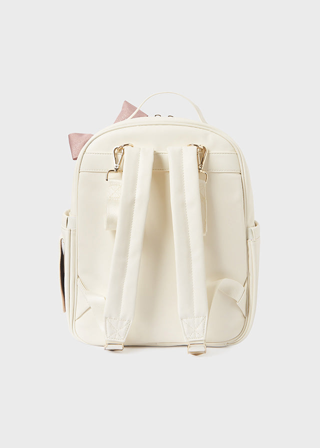 baby leather backpack Mayoral Natural Padded Backpack Diaper Bag