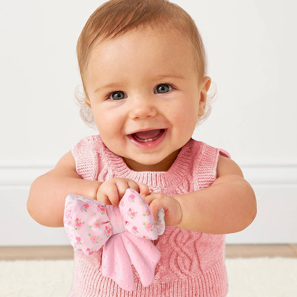 Bow Sweetie Crinkle™ Pacifiers & Teethers Itzy Ritzy