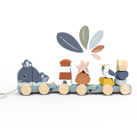 Ocean Stacking Train Activity Toys Speedy Monkey