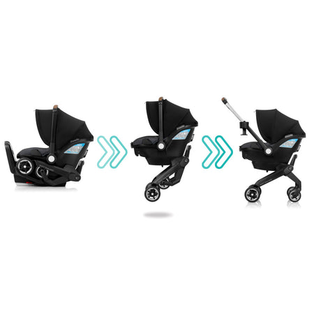 evenflo infant car seat carrier Evenflo Shyft DualRide Infant Car Seat Stroller Combo with Carryall Storage