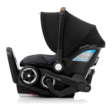 evenflo infant car seat and stroller Evenflo Shyft DualRide Infant Car Seat Stroller Combo with Carryall Storage